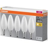 LED Lamp - Kaarsvorm - E14/B22d - Kwik-vrij - Schokbestendig