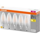 LED Lamp - Kaarsvorm - E14/B22d - Kwik-vrij - Schokbestendig