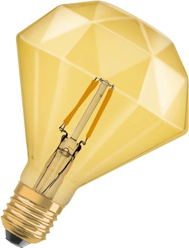 Osram - Vintage 1906 - LED-lamp - Duidelijk Licht - Hoogwaardig Glas