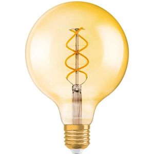 Osram LED-Lampe Vintage 1906 Globe Spiral 5W/820 (25W) Gold E27