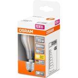 OSRAM 4058075115910 LED-lamp Energielabel D (A - G) E27 Peer 8 W = 75 W Warmwit (Ø x l) 60 mm x 105 mm 1 stuk(s)