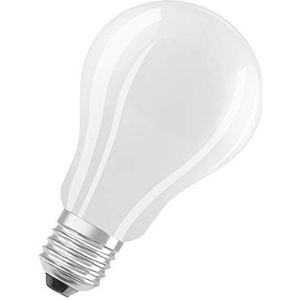 OSRAM LED lamp | Lampvoet: E27 | Koel wit | 4000 K | 15 W | mat | PARATHOM Retrofit CLASSIC A [Energie-efficiëntieklasse A++]