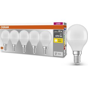 Osram - Base Retro LED Lamp - Warmwit - E14 - 4,9 Watt - 470 Lumen