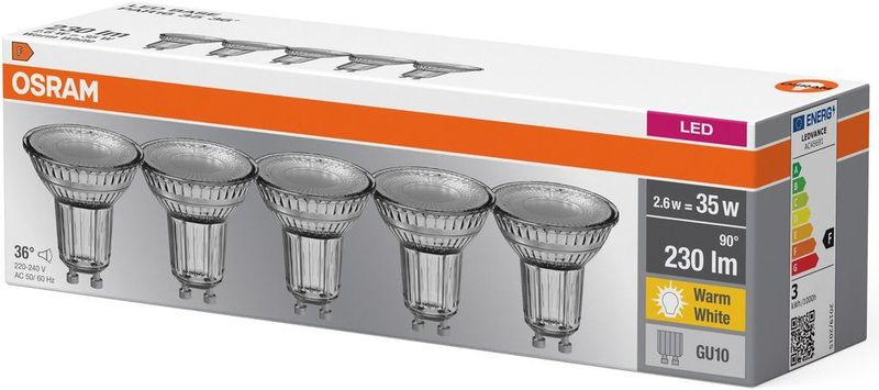 LED - PAR16 - Reflectorlamp - GU1 - Niet Dimbaar - Kwik-vrij
