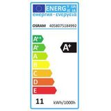 Osram - LED Base Classic A - Verlichtingsmiddel - Warmwit - E27 - 11W - 1055lm - 4x
