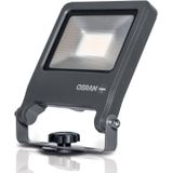 LEDVANCE Endura Garden Led-tuinlamp voor buiten, mobiele schijnwerper met grondpen, ideaal als tuinprojector, aluminium, donkergrijs, warm wit (3000 K) 20 W, IP65-bescherming, Endura Garden