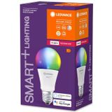 LEDVANCE LED lamp | Lampvoet: E27 | RGBW | 2700…6500 K | 9 W | SMART+ Classic Multicolour [Energie-efficiëntieklasse A+]