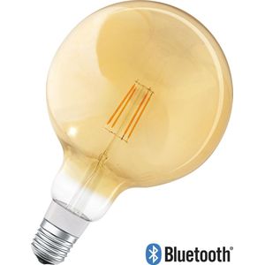 LEDVANCE LED lamp | Lampvoet: E27 | Warm wit | 2400 K | 6 W | SMART+ Filament Globe Dimmable [Energie-efficiëntieklasse A++]
