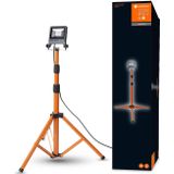 LED Bouwspot - Donkergrijs - Aluminium/Staal - IP65 Bescherming