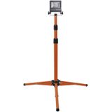 LED Bouwspot - Donkergrijs - Aluminium/Staal - IP65 Bescherming