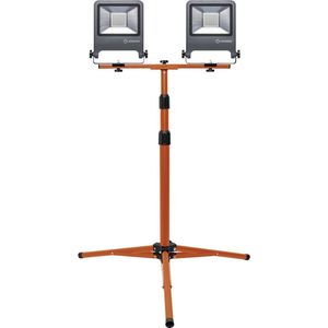 Osram Tripod LED Bouwlamp - 2x 50 Watt - Statief In Hoogte Verstelbaar