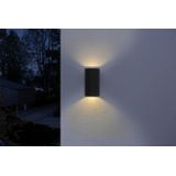 LEDVANCE LED Wand- und Deckenleuchte, Leuchte für Außenanwendungen, Warmweiß, 55,0 mm x 90,0 mm x 160,0 mm, ENDURA STYLE UPDOWN