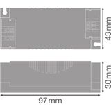 Transformator - LED Driver - Dimbaar - IP20 - 10-100% Dimniveau
