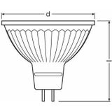 LEDVANCE - LED Spot - Parathom PAR16 927 36D - GU10 Fitting - Dimbaar - 3.7W - Warm Wit 2700K | Vervangt 35W