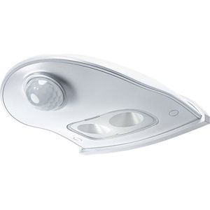 Led Batteriebetriebene Leuchte, Leuchte für Außenanwendungen, Bewegungssensor, Tag-Nacht-Sensor, Kaltweiß, 102,5 mm x 92,4 mm x 36,5 mm, Door led