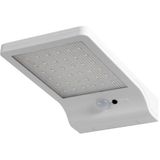 LEDVANCE LED-lamp op batterijen, buitenverlichting, koud wit, geïntegreerd zonnepaneel met bewegingssensor, zonne-energie met deur