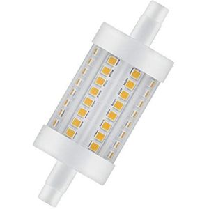 OSRAM 10 stuks LED potloodlamp | R7s fitting | warm wit | 2700K | 8W equivalent 75W | helder | LED Star Line R7s