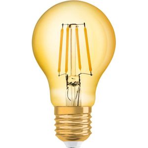 OSRAM LED lamp | Lampvoet: E27 | Warm wit | 2400 K | 4 W | Vintage 1906 LED [Energie-efficiëntieklasse F]