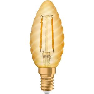 OSRAM LED lamp | Lampvoet: E14 | Warm wit | 2400 K | 2,50 W | Vintage 1906 LED [Energie-efficiëntieklasse A++]
