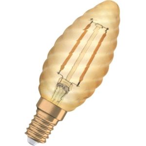 Osram LED Filament E14 - 1.5W (12W) - Warm Wit Licht - Niet Dimbaar
