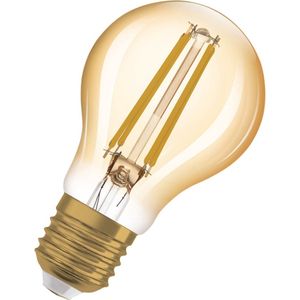 OSRAM LED lamp | Lampvoet: E27 | Warm wit | 2500 K | 8 W | Vintage 1906 LED [Energie-efficiëntieklasse A++]