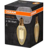 Osram LED Filament E14 - 4W (35W) - Warm Wit Licht - Niet Dimbaar