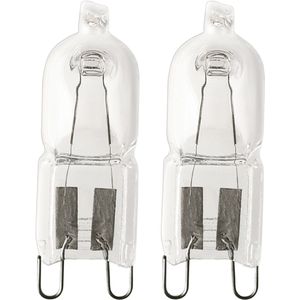 Osram G9 Halogeenlamp 20W (25W) - 235lm 230V - Halogeen Lampjes Insteek - Warm Wit Licht - Dimbaar - Per 2 Halogeenlampen