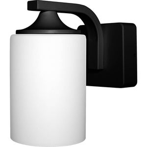 LEDVANCE ENDURA CLASSIC, Wandbeleuchtung für den Außenbereich, Schwarz, Aluminium, Glas, IP43, Eingang, Patio, I