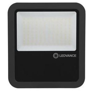 Ledvance FLOODLIGHT PFM zwart LUMINAIRE LED FLOODLIGHT 80W CW 6500K 10000LM IP65 100ST ALUMINUM/ GLASS