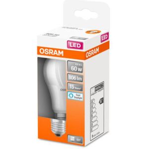 OSRAM LED-lamp | Fitting: E27 | Koel daglicht | 6500 K | 8,50 W | komt overeen met 60 W | LED Retrofit CLASSIC A