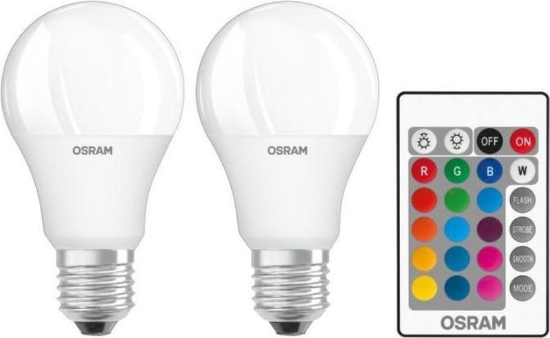 Osram - LED Retrofit RGBW-lamp - Multicolor - Energiezuinig - 25.000 Uur Levensduur