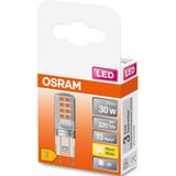 OSRAM 4058075432338 LED-lamp Energielabel E (A - G) G9 Ballon 2.6 W = 30 W Warmwit (Ø x l) 15 mm x 47 mm 1 stuk(s)