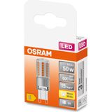 OSRAM LED-pinlamp met G9-voet, warm wit (2700K), 12V laagspanningslamp, vervanging voor conventionele 50W-lamp [energieklasse E]