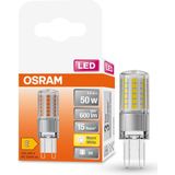 OSRAM LED-pinlamp met G9-voet, warm wit (2700K), 12V laagspanningslamp, vervanging voor conventionele 50W-lamp [energieklasse E]