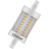 OSRAM LED LINE R7S DIM/LED-buis: R7s, dimbaar, 8,50 W, 7 helder, warm wit, 2700 K