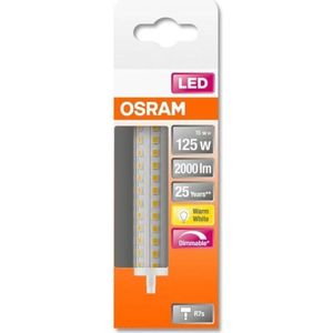 OSRAM 4058075432550 LED-lamp Energielabel E (A - G) R7s Ballon 15 W = 125 W Warmwit (Ø x l) 29 mm x 118 mm 1 stuk(s)