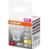 OSRAM LED reflectorlamp | Lampvoet: GU4 | Warm wit | 2700 K | 2,50 W | LED STAR MR11 12 V [Energie-efficiëntieklasse A+]
