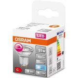 OSRAM 4058075433700 LED-lamp Energielabel G (A - G) GU10 Reflector 7.9 W = 51 W Koudwit (Ø x l) 51 mm x 52 mm 1 stuk(s)