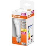 Osram LED lamp E27 | Peer A60 | Mat | 2700K | Dimbaar | 14W (100W)