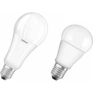 OSRAM LED lamp | Lampvoet: E27 | Warm wit | 2700 K | 9 W | mat | LED SUPERSTAR CLASSIC A [Energie-efficiëntieklasse A+]