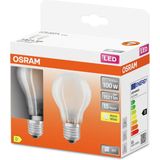 Osram - E27 LED Lamp - 11W - 2700K - Glas - Niet Dimbaar