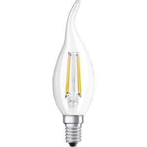 OSRAM LED-lamp | Fitting: E14 | warm wit | 2700K | 4W | komt overeen met 40W | helder | LED Retrofit CLASSIC BA