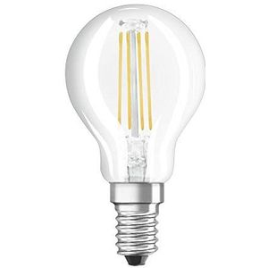 Osram - LED Kogellamp - E14 - 4W - Extra Warm Wit - 4 Stuks