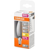 OSRAM LED lamp | Lampvoet: E14 | Warm wit | 2700 K | 6,50 W | LED Retrofit CLASSIC B DIM [Energie-efficiëntieklasse A++]