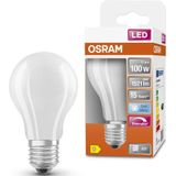OSRAM 4058075434707 LED-lamp Energielabel D (A - G) E27 Peer 11 W = 100 W Koudwit (Ø x l) 60 mm x 105 mm 1 stuk(s)