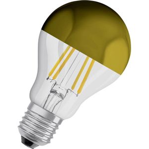 OSRAM LED lamp | Lampvoet: E27 | Warm wit | 2700 K | 7 W | LED Retrofit CLASSIC A Mirror [Energie-efficiëntieklasse A+]
