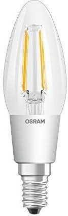 Osram - GlowDim - LED Lamp - Kaarsvormig - Warm Wit - 4W - Set van 6