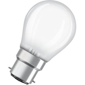 OSRAM LED lamp | Lampvoet: B22d | Warm wit | 2700 K | 2,50 W | mat | LED Retrofit CLASSIC P [Energie-efficiëntieklasse A++]
