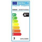 OSRAM - E14 LED-lamp - Warm Wit - 2,80 W - Dimbaar - 100% Kwikvrij
