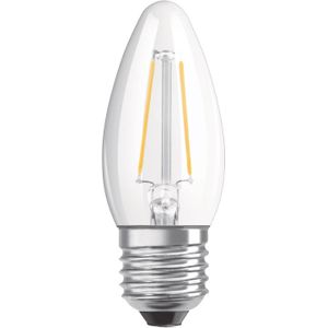 Osram LED Superstar filament lamp kaarsvormig 5W E27 warm wit helder dimbaar